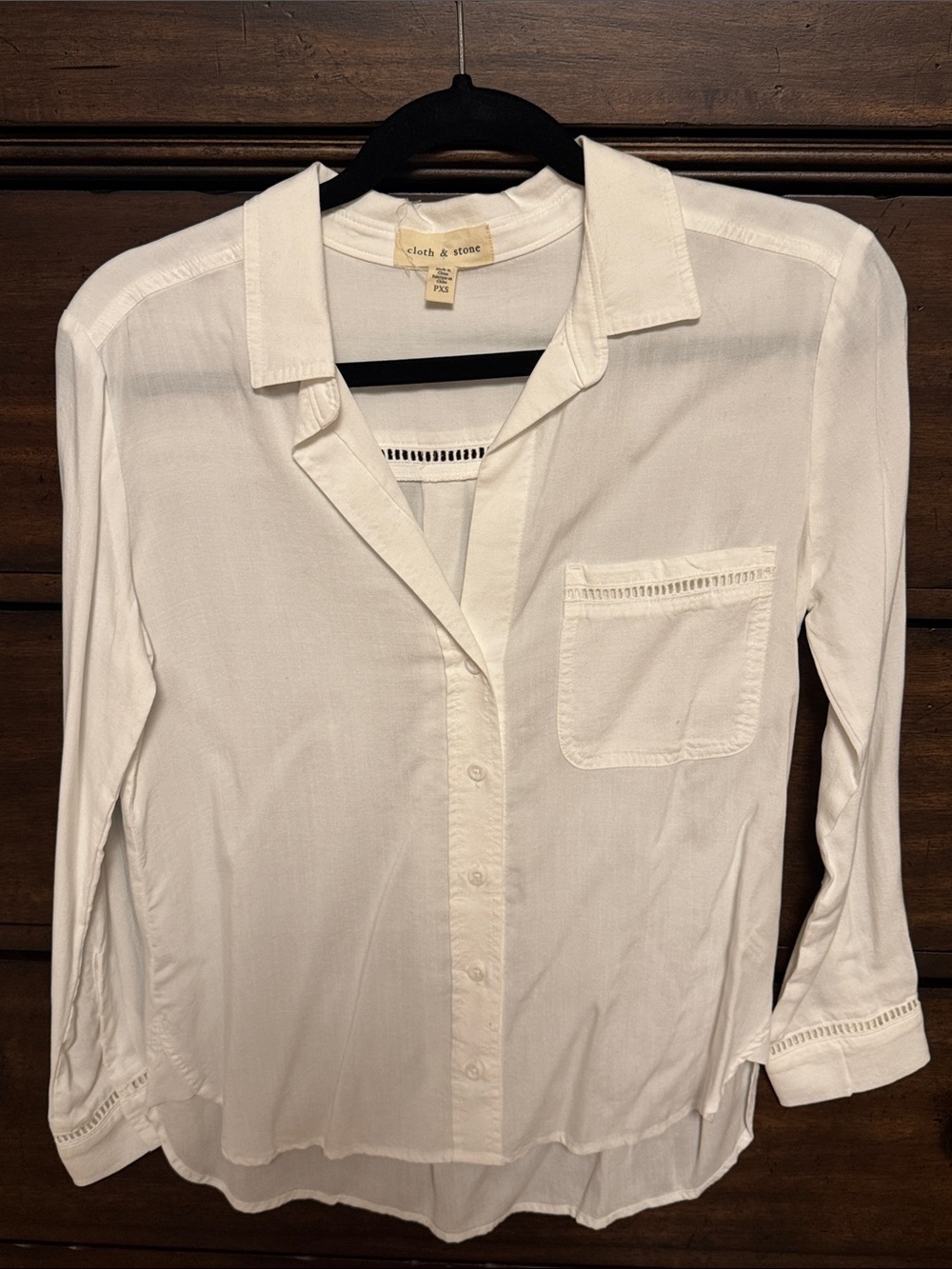 Cloth & Stone White Button Down